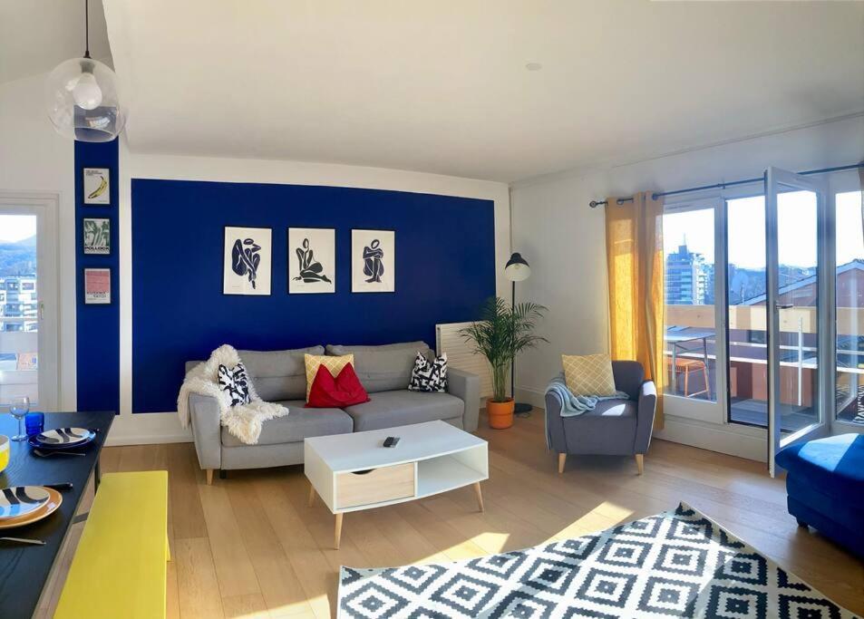 Charmant Appartement Pop - Arty Thonon-les-Bains Exterior photo