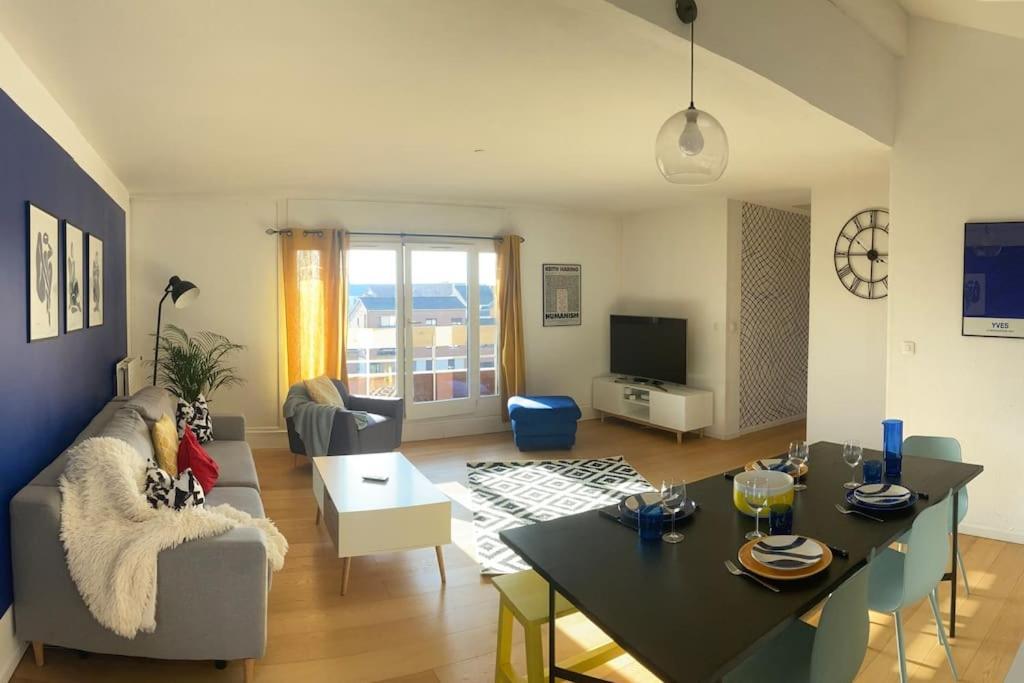 Charmant Appartement Pop - Arty Thonon-les-Bains Exterior photo