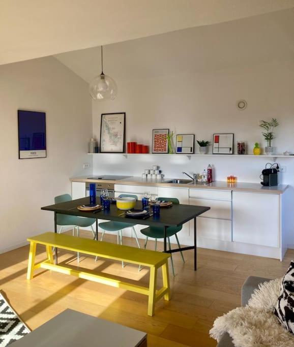Charmant Appartement Pop - Arty Thonon-les-Bains Exterior photo
